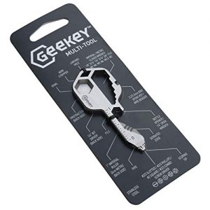 geekey multi tool key shaped pocket tool for your keychain wbottle opener 1