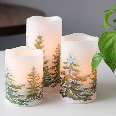Flameless Flickering Candles