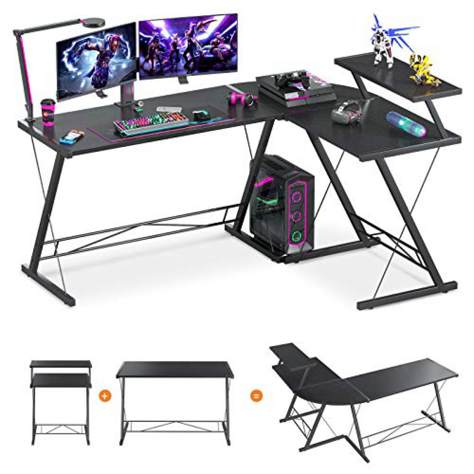 15 best L Shaped Gaming Desk Computer Desk for Gaming 2022