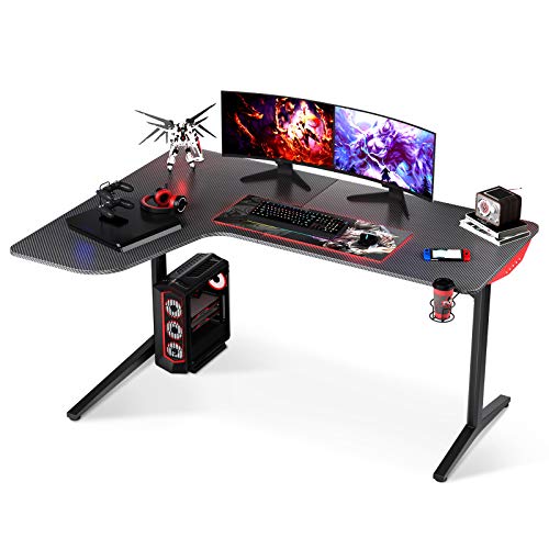 MOTPK Large L Shaped Gaming Desk