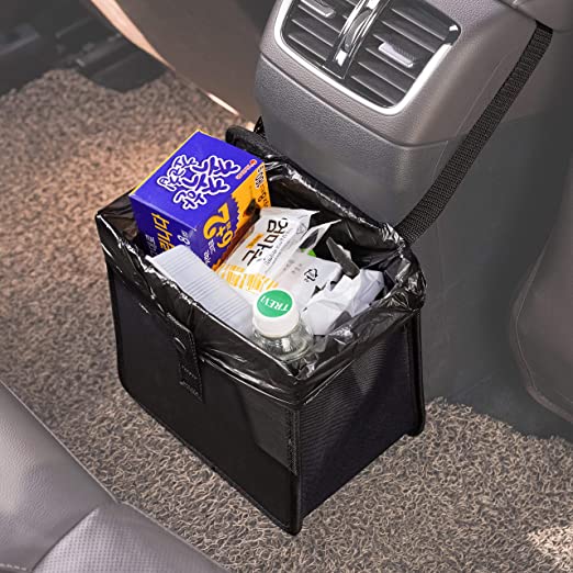 KMMOTORS Foldable Car Garbage Can