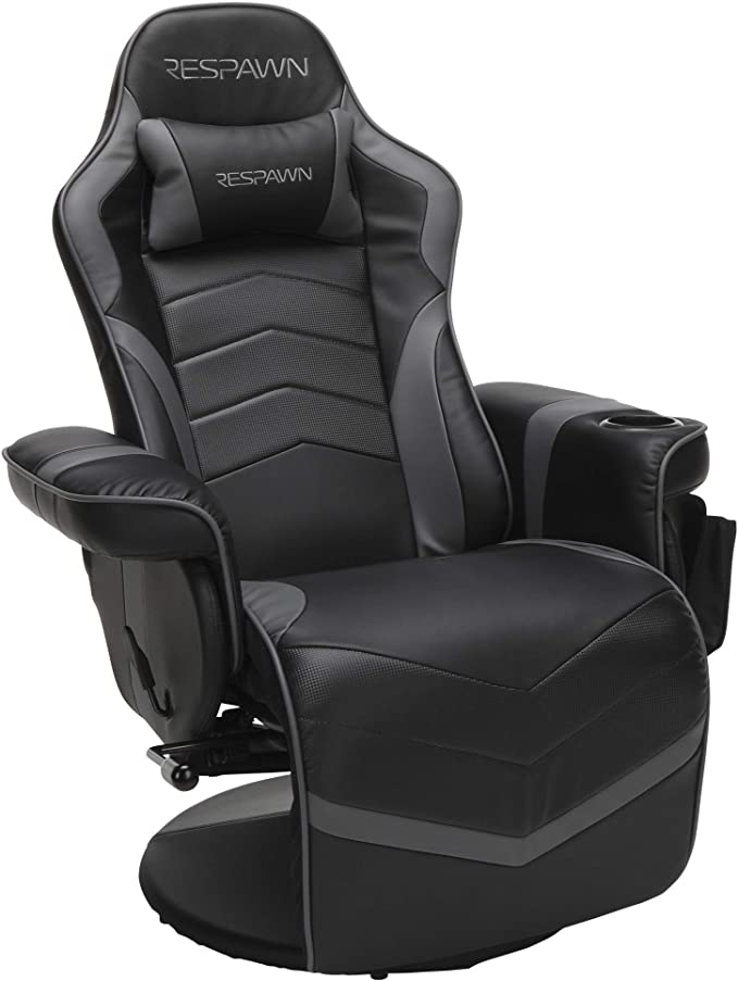 RESPAWN Comfortable Massage Gaming Reclining Chair
