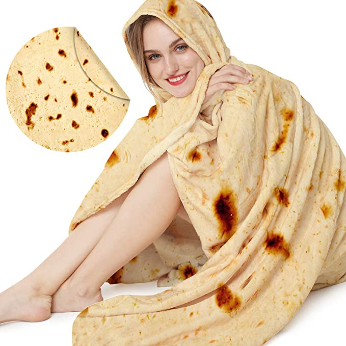 LetsFunny Burrito Blanket