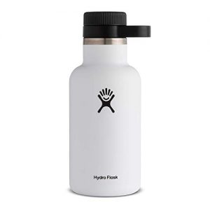 hydro flask 64 oz beer growler vacuum insulated reusable with easy carry