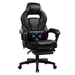healgen gaming chair ergonomic computer gaming chair with massage lumbar